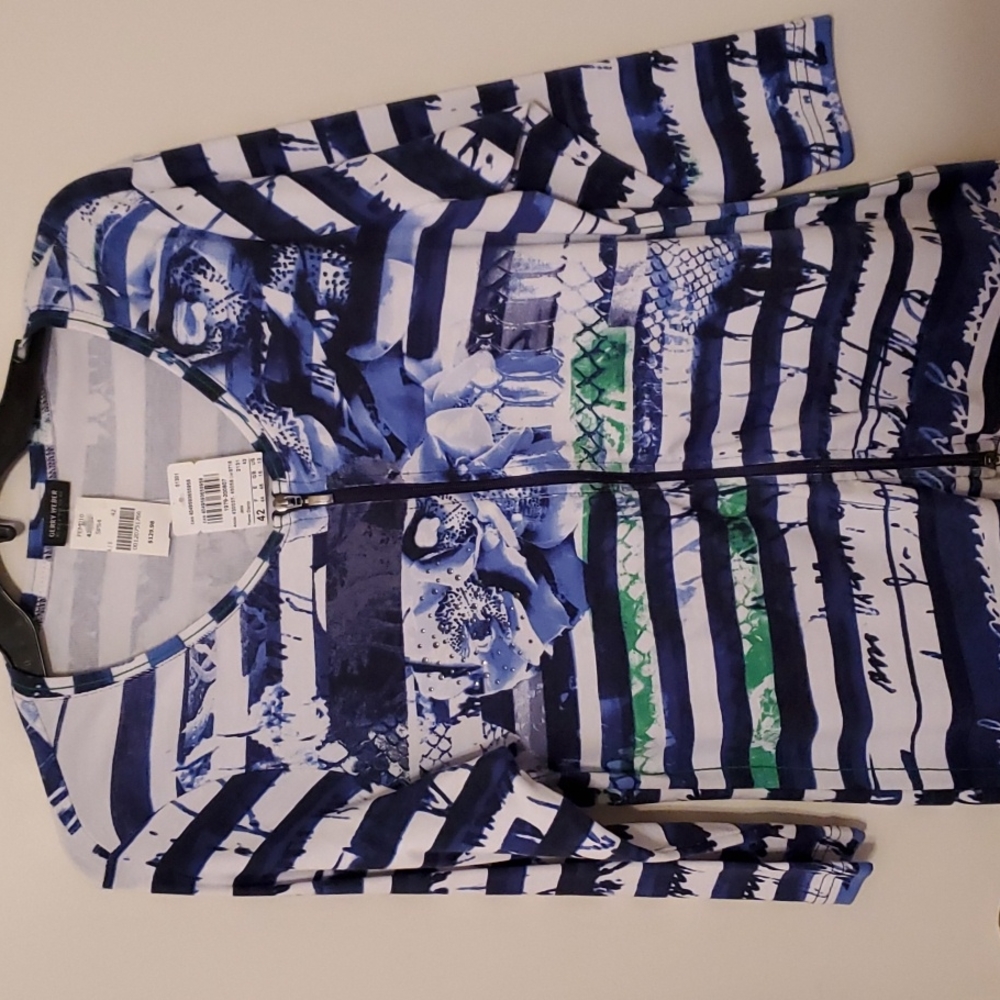 GERRY WEBER EDITION ZIP UP, TAGS!!SUMMER, BEACH!